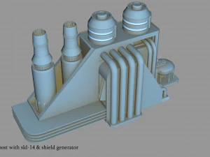 imperial outpost 3D Model