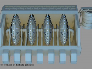imperial outpost 3D 模型