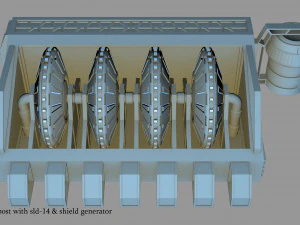 imperial outpost 3D Model