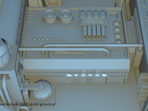 imperial outpost 3D 模型
