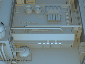 imperial outpost 3D Model
