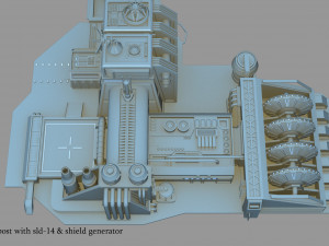 imperial outpost 3D 模型