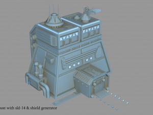 imperial outpost 3D 模型