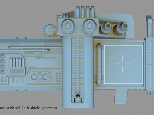 imperial outpost 3D 模型