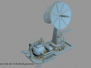 imperial outpost 3D 模型