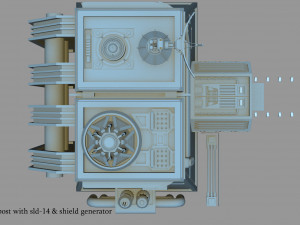 imperial outpost 3D 模型