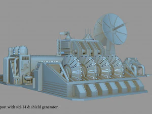 imperial outpost 3D Model