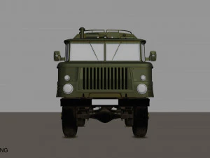 gaz 66 kung 3D Model