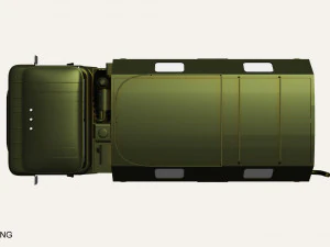 gaz 66 kung 3D Model