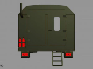 gaz 66 kung 3D Model