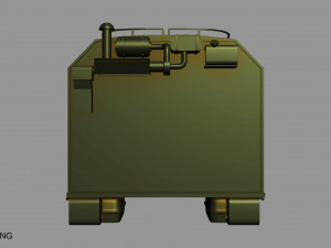 gaz 66 kung Modelo 3D