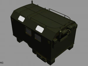gaz 66 kung 3D Model