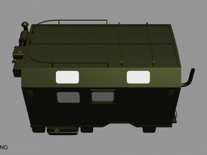 gaz 66 kung Modelo 3D