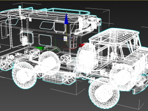 gaz 66 kung Modelo 3D