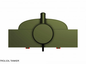 gaz 66 petrol-oil tanker 3D Model