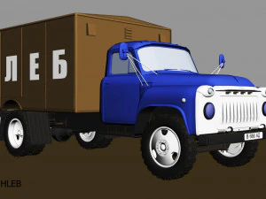 ガス 53 フレブ 3Dモデル