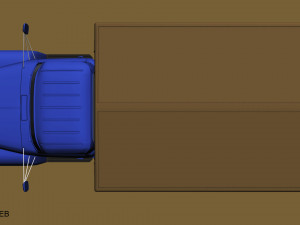 gaz 53 hleb Model 3D