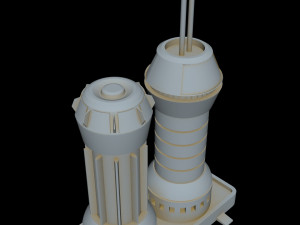 starship detail 1 3D Модель