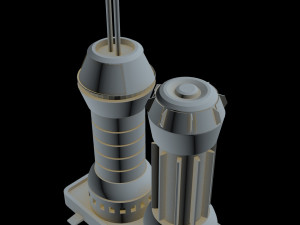 starship detail 1 3D Модель