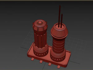 starship detail 1 3D Model