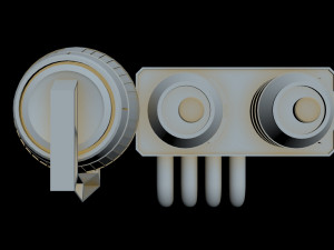 starship detail 2 3D Model