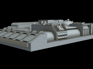 starship detail 4 Modelo 3D