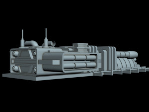 starship detail 5 3D मॉडल