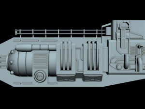 starship detail 5 3D मॉडल