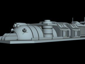 starship detail 5 3D मॉडल