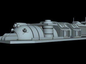 starship detail 5 3D Model