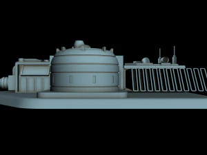 detalhe da nave estelar 6 Modelo 3D