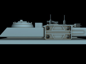 starship detail 6 3D Модель