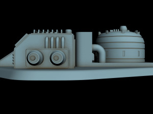 starship detail 6 3D Модель