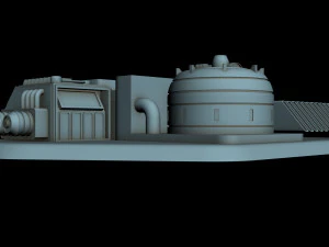 detalhe da nave estelar 6 Modelo 3D