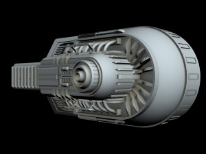 starship detail collection 1 3D Model