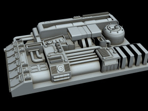 starship detail collection 1 3D Model
