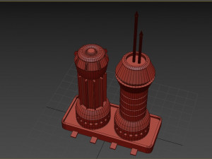 starship detail collection 1 3D Model