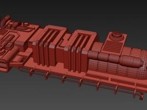 starship detail collection 1 3D Model
