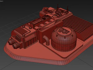 starship detail collection 1 3D Model