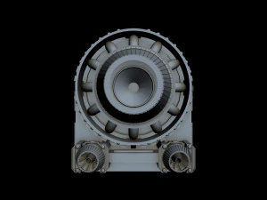 starship detail 7 3D Model