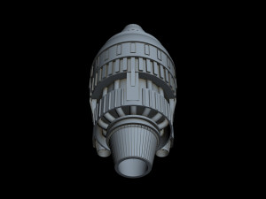 starship detail 7 Modèle 3D