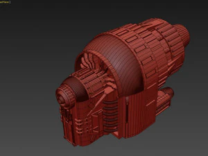 starship detail 7 3D Model