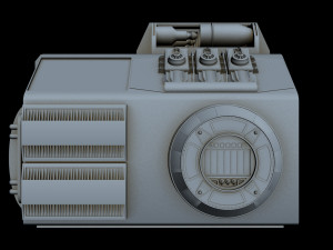 starship detail 8 Modèle 3D