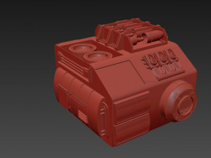 starship detail 8 Modèle 3D