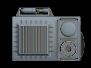 starship detail 8 Modèle 3D
