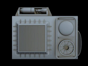 starship detail 8 3D Model