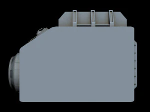 starship detail 8 3D Model