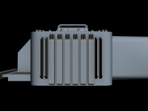 starship detail 9 3D 모델