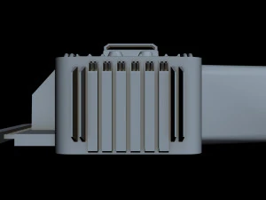 starship detail 9 3D Model