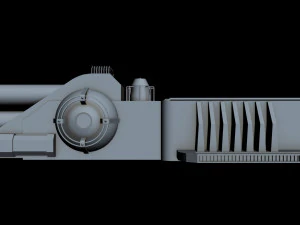 starship detail 9 3D Model